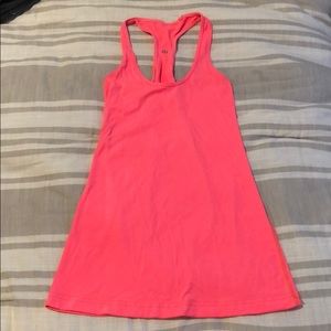 Lululemon pink cool racerback sz 4